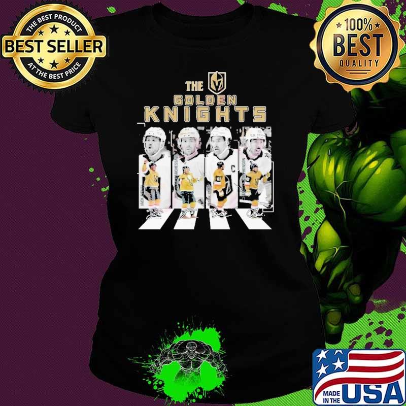 The Golden Knights Abbey road signatures Shirt Ladies tee The Golden Knights Abbey road signatures Shirt Ladies tee