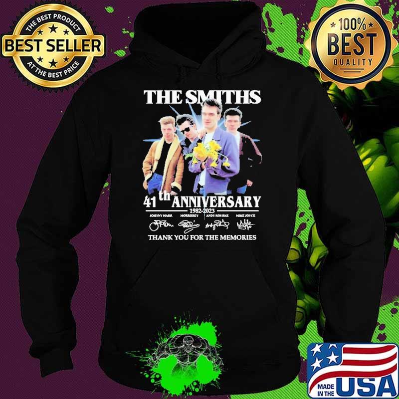 The smiths 41th anniversary thank you for the memories signature s Hoodie The smiths 41th anniversary thank you for the memories signature s Hoodie