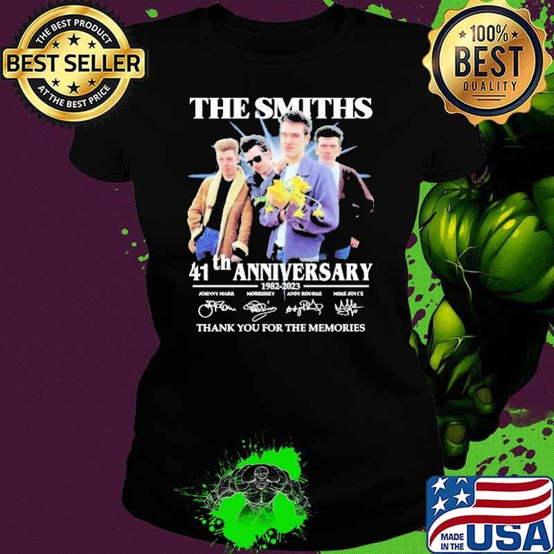 The smiths 41th anniversary thank you for the memories signature shirt