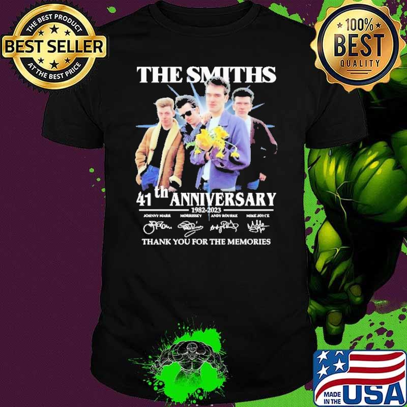 The smiths 41th anniversary thank you for the memories signature s Unisex The smiths 41th anniversary thank you for the memories signature s Unisex