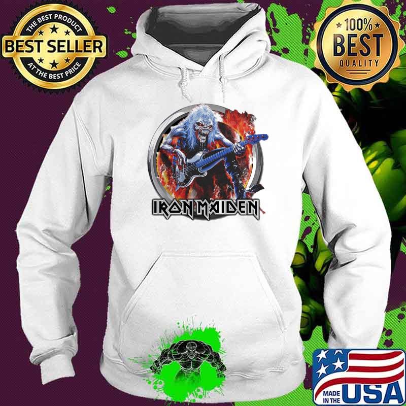 Top iron Maiden skull s Hoodie Top iron Maiden skull s Hoodie