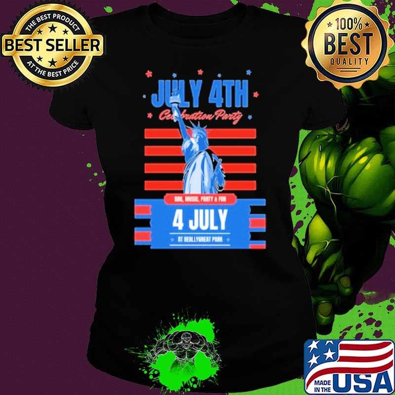 Top july 4th Statue Of Liberty Independent American Flag shirt