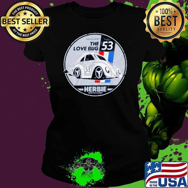 Top racing spirit the love bug herbie 53 shirt