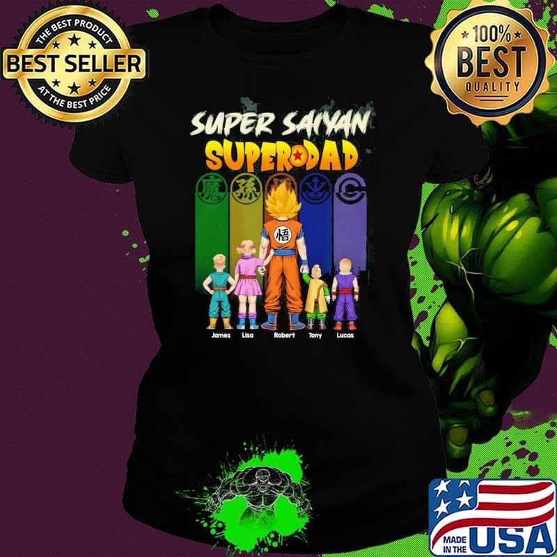 Top super saiyan superdad dragon ball shirt Top super saiyan superdad dragon ball shirt