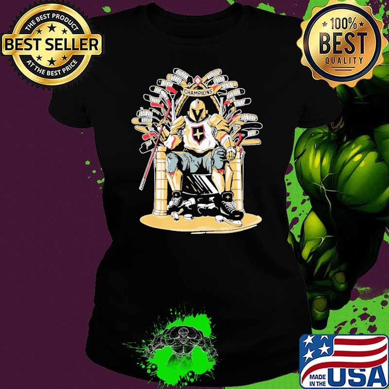 Vegas Golden Knights Champions Throne Flag Shirt