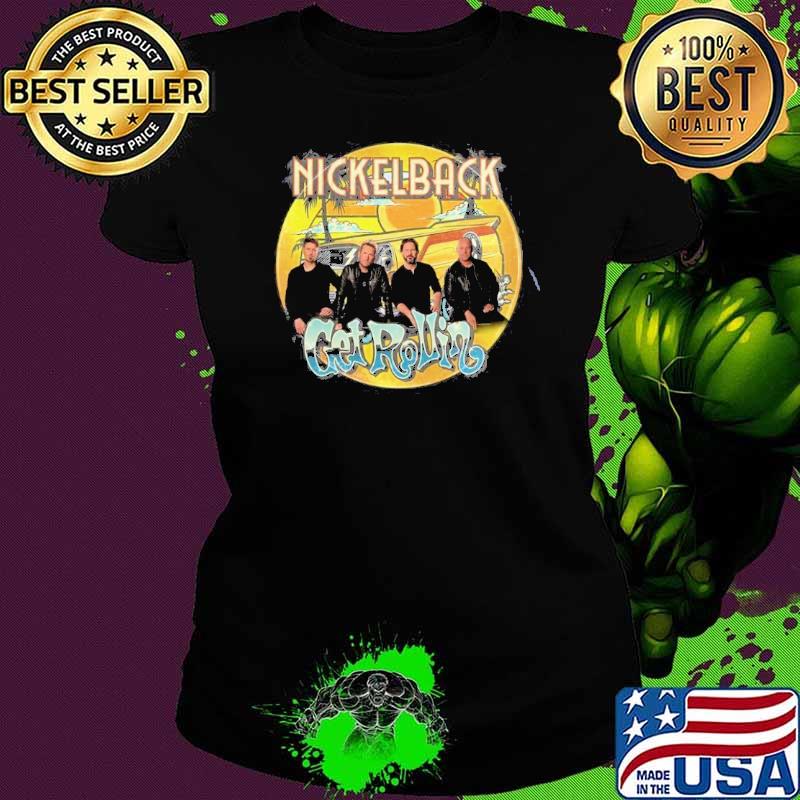 Vintage Nickelback Get Rollin’ Tour 2023 Shirt