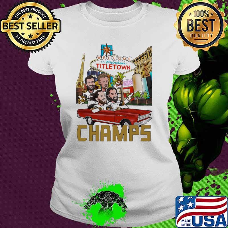 Welcome To Fabulous Titletown Vegas Golden Knights 2023 NHL Champions Shirt Ladies tee Welcome To Fabulous Titletown Vegas Golden Knights 2023 NHL Champions Shirt Ladies tee