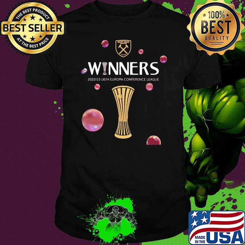 West Ham United Winners 2022-23 Europa Conference League Champions Shirt