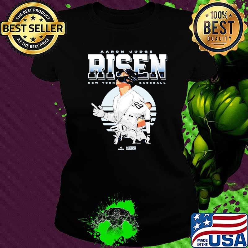 Aaron judge risen new york baseball shirt