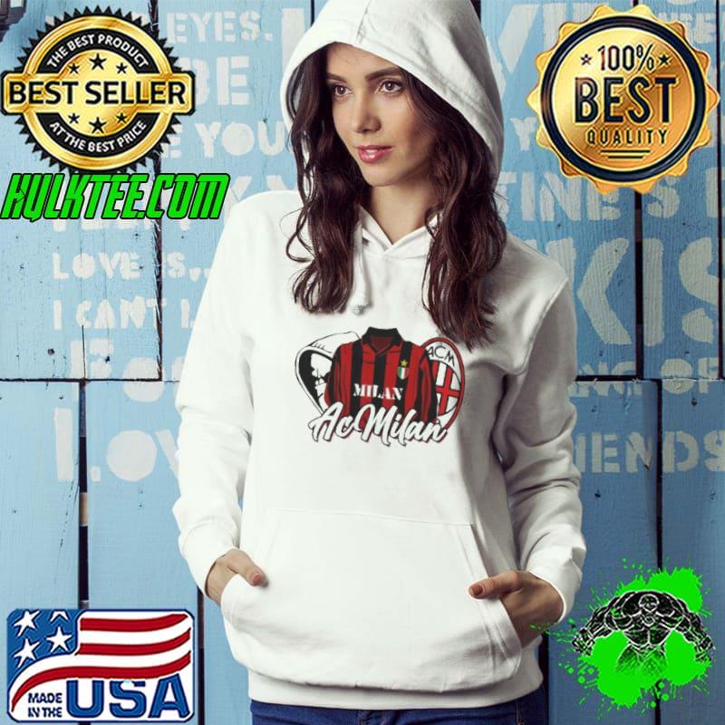 Ac Milan ACM Shirt Hoodie Ac Milan ACM Shirt Hoodie