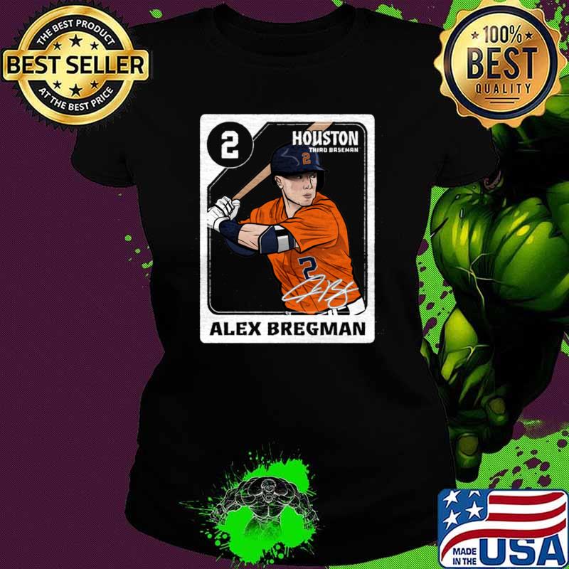 Alex Bregman Houston Third Baseman Signature Card T-Shirt
