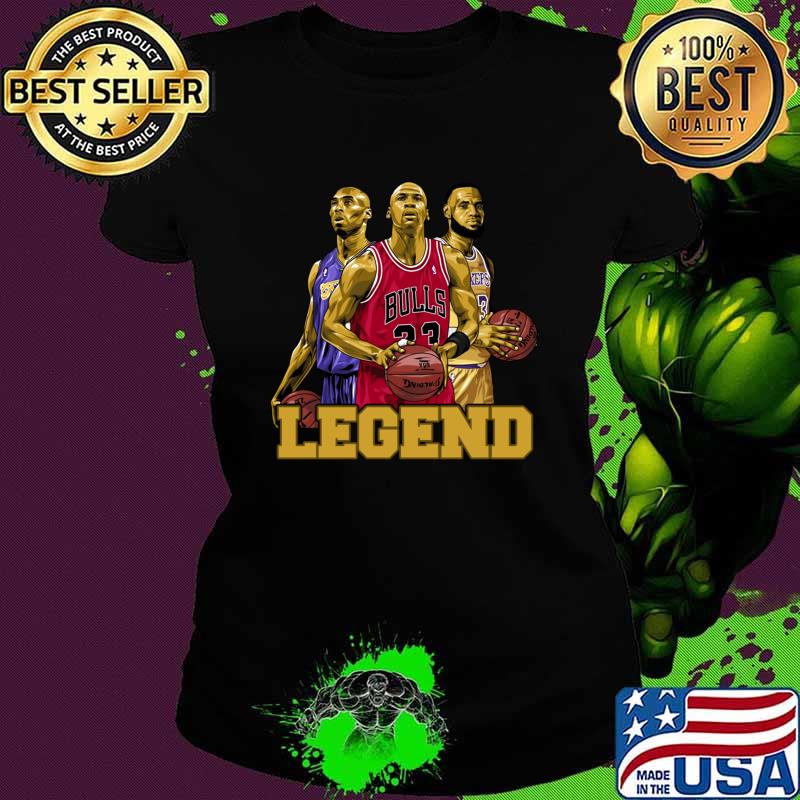 All Star Legend Basketball Bulls Lakers T-Shirt