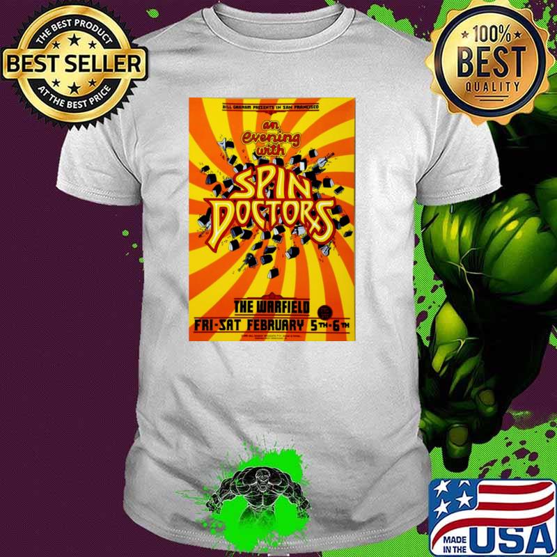 An Evening With Spin Doctors The Warfield Fri-Sat February T-Shirt