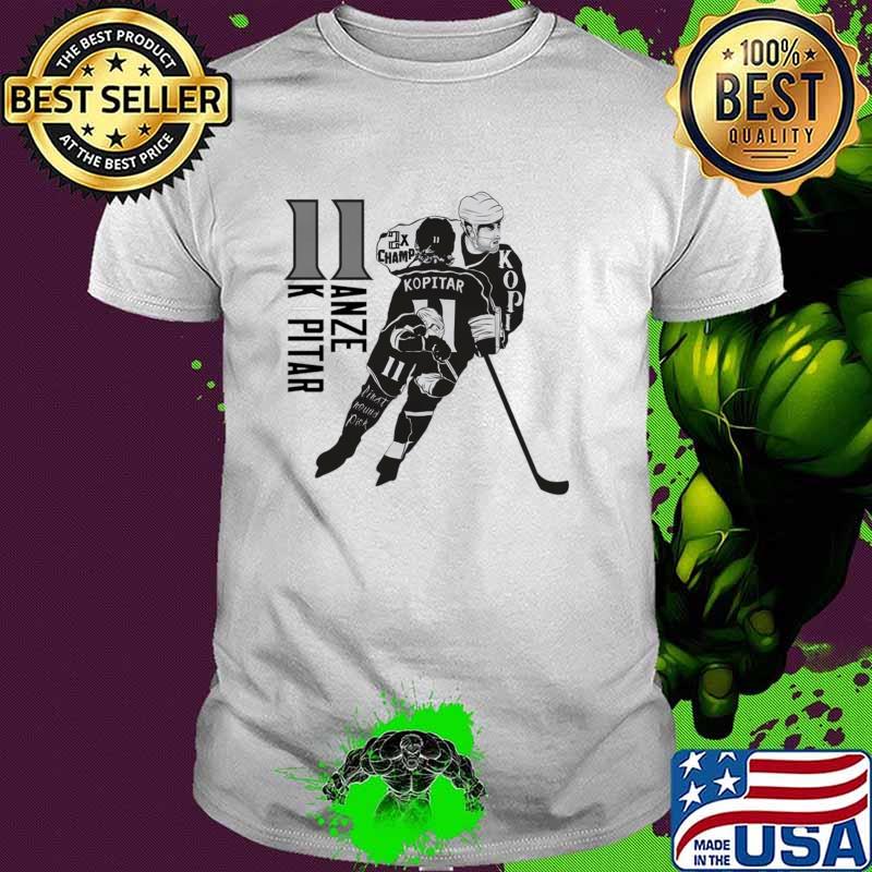 Anze Kopitar Slovenian Hockey Los Angles Mix NBA T-Shirt