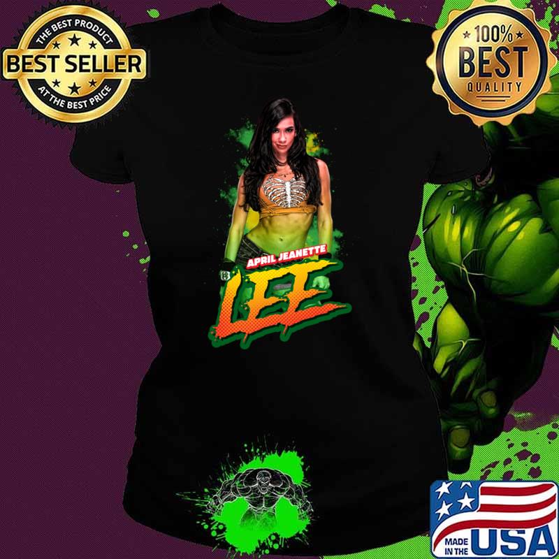 April Jeanette AJ Lee Wrestling Divas An Americn Author T-Shirt