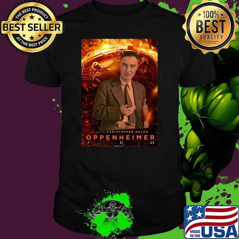 Awesome oppenheimer The Man Behind the Bomb T-Shirt