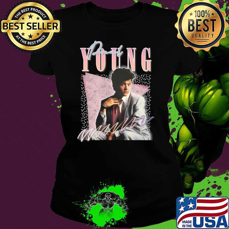 Awesome paul Young Retro 80s Aesthetic T-Shirt
