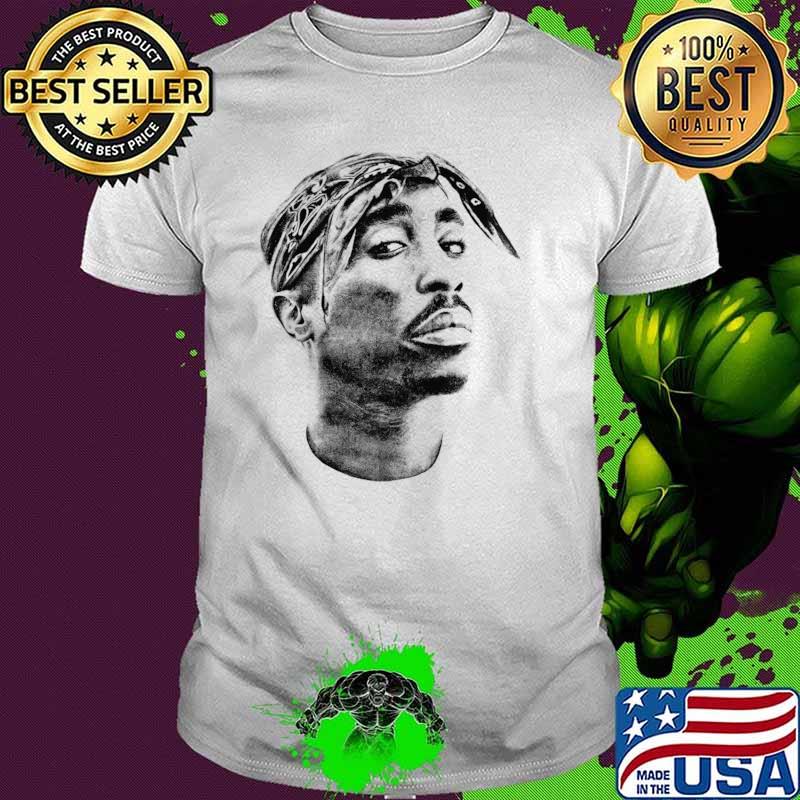 Awesome tupac Shakur Singer T-Shirt