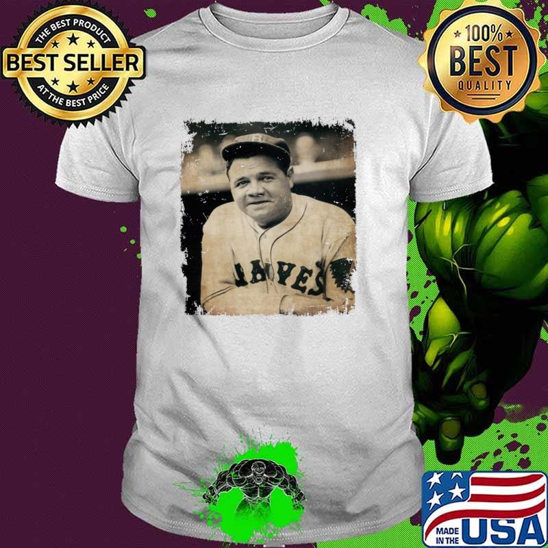 Babe Ruth Legend An American Baseball In Atlanta Braves T-Shirt