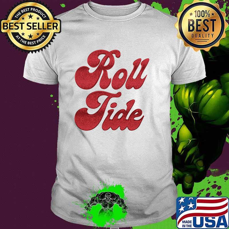 Bama Roll Tide Retro Typography T-Shirt