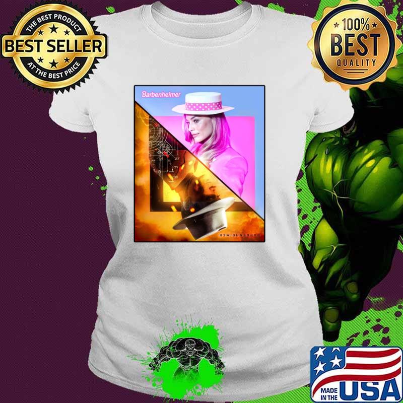 Barbenheimer barbie movie 2023 T-Shirt Ladies tee Barbenheimer barbie movie 2023 T-Shirt Ladies tee