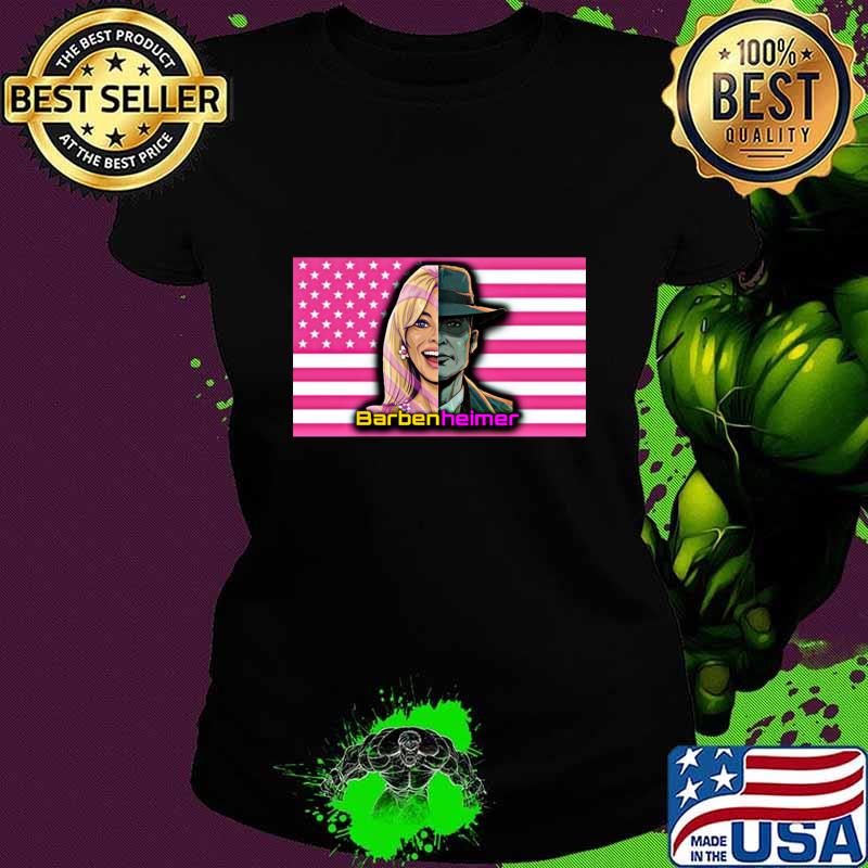 Barbernheimer american pink flalg movie T-Shirt