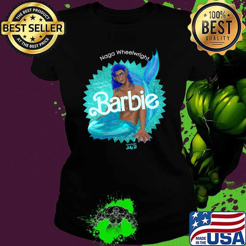 Barbie Meme Naga Wheelwright - Merman OC T-Shirt