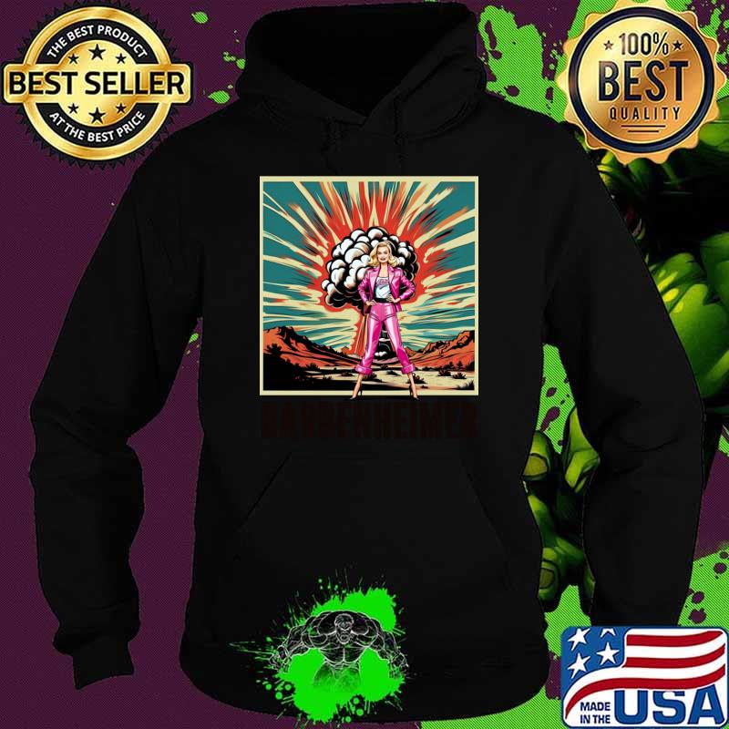 Barbie Oppenheimer 2023 Barbenheimer Vintage T-Shirt Hoodie Barbie Oppenheimer 2023 Barbenheimer Vintage T-Shirt Hoodie