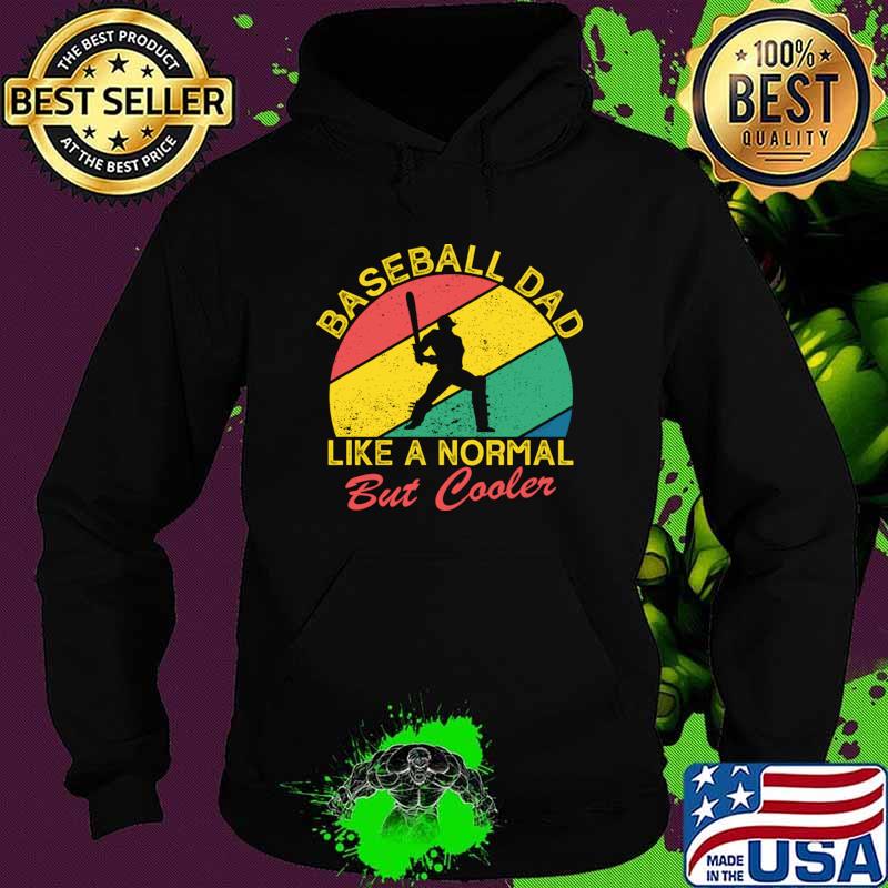 Baseball Dad Like A Normal Dad Only Cooler Vintage T-Shirt Hoodie Baseball Dad Like A Normal Dad Only Cooler Vintage T-Shirt Hoodie