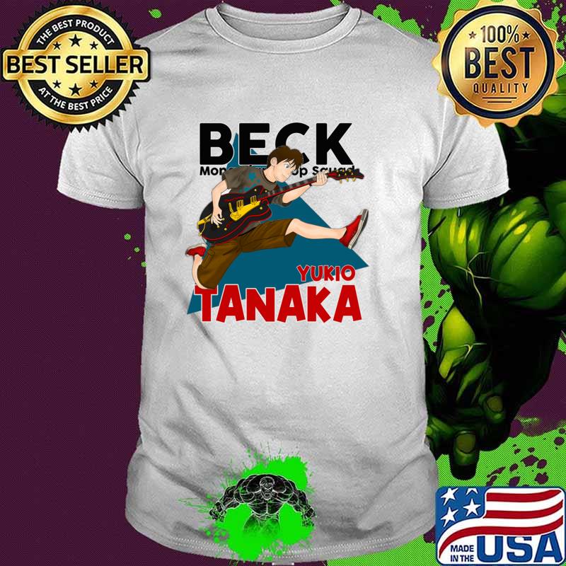 Beck Play Guitar Yukio Tanaka Stage Action T-Shirt