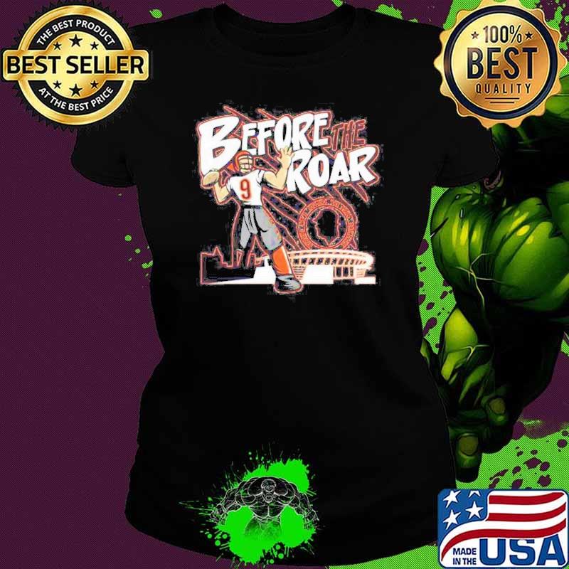 Bengal Jim’s before the Roar 2023 tour Joe Burrow shirt