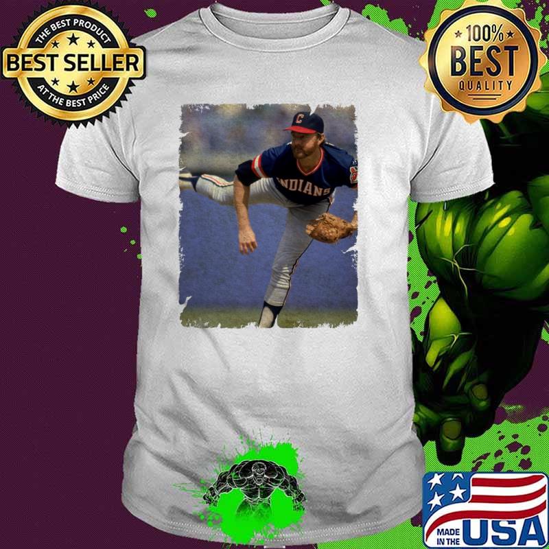 Bert Blyleven in Cleveland Guardians 1981 1985 Player Baseball Dutch American T-Shirt