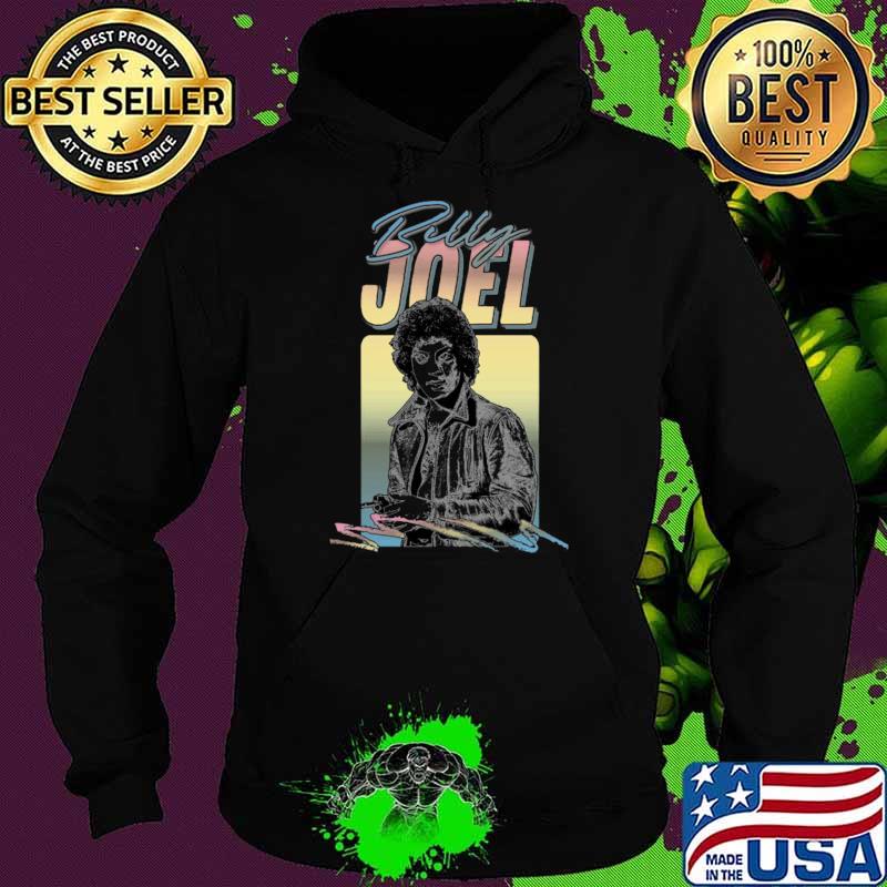 Billy Joel An American Singer Pianist Retro Style Fan T-Shirt Hoodie Billy Joel An American Singer Pianist Retro Style Fan T-Shirt Hoodie