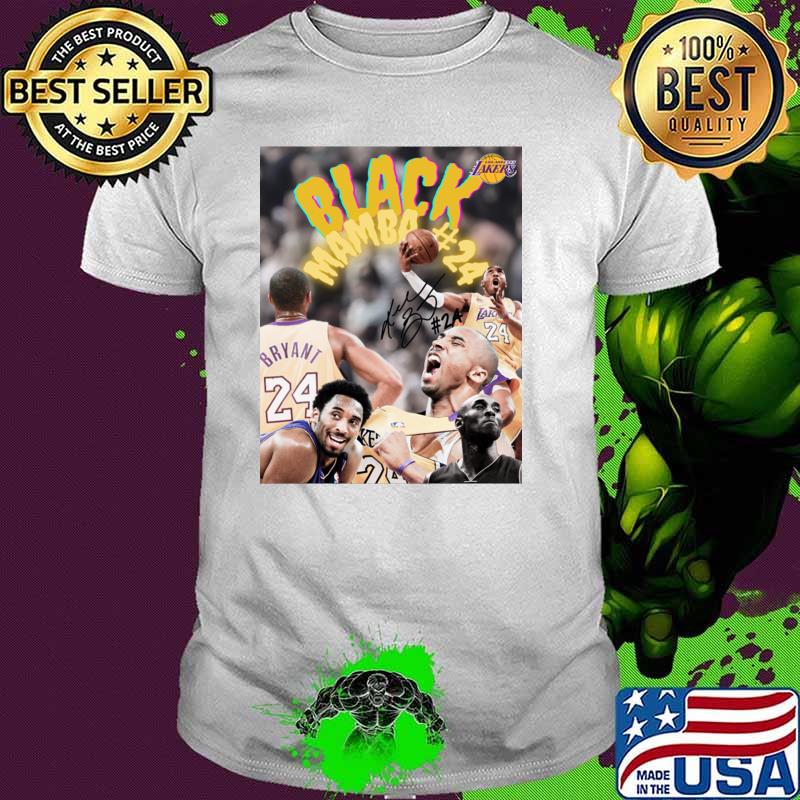 Black Mamba Kobe Bryant La Lakers Basketball Sport Lover T-Shirt
