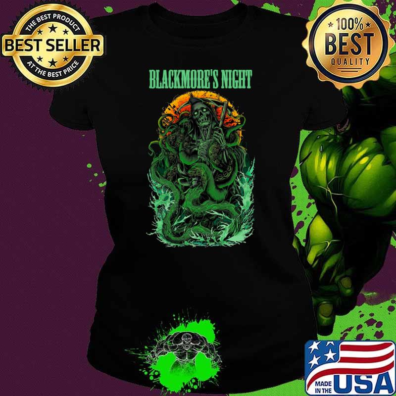 Blackmore's night band skull blood moon T-Shirt