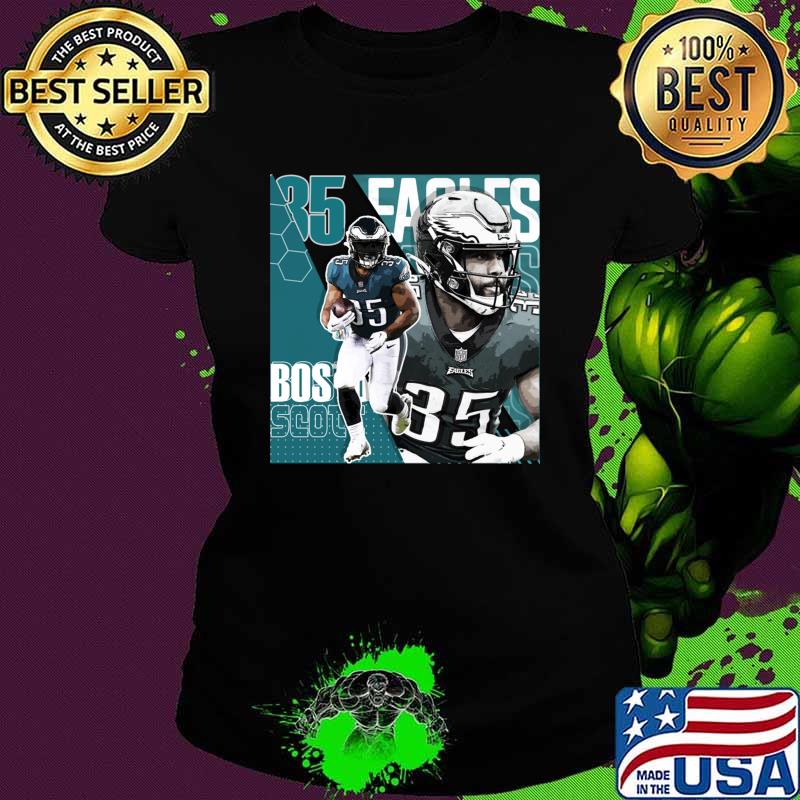 Boston Scott Football Design Poster Eagles T-Shirt