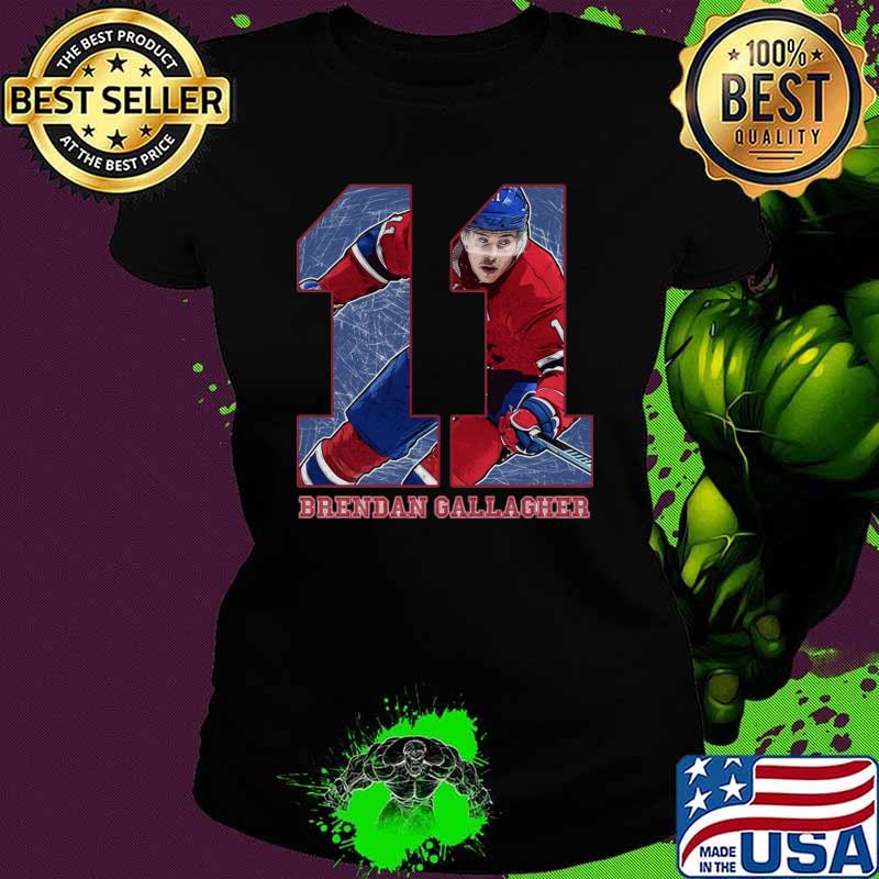 Brendan Gallagher Hockey League Winger For Montreal Canadiens T-Shirt