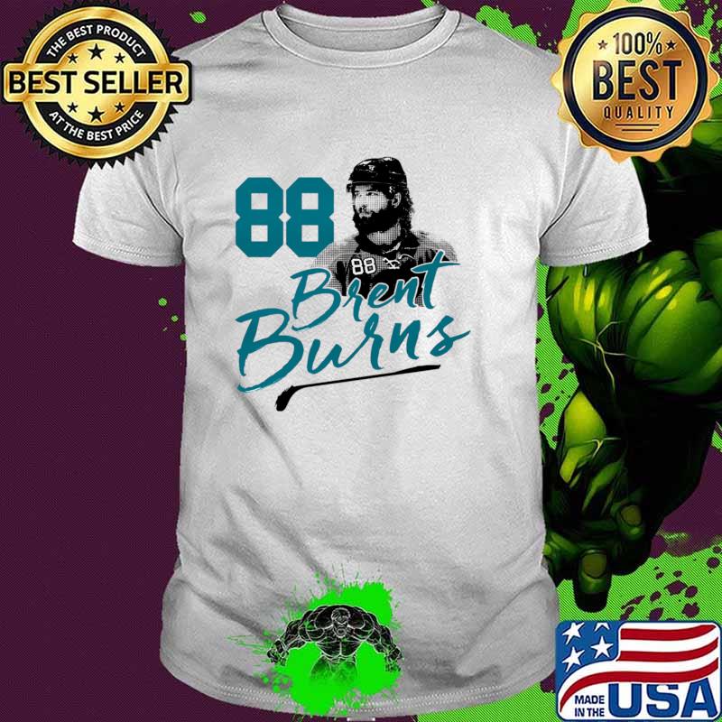 Brent Burns Seattle Ice Hockey Signature Canadian Player T-Shirt
