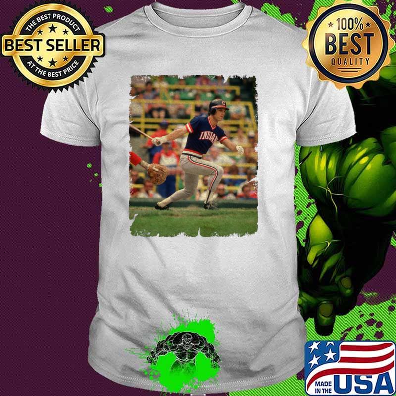 Brett Butler in Cleveland Guardians 1984 - 1987 Player baseball Sports Lover T-Shirt