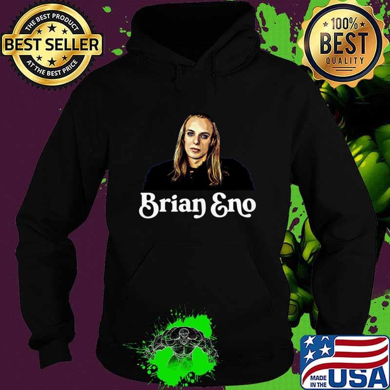 Brian Eno Retro T-Shirt Hoodie Brian Eno Retro T-Shirt Hoodie