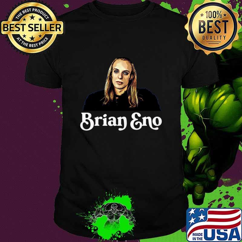 Brian Eno Retro T-Shirt Unisex Brian Eno Retro T-Shirt Unisex