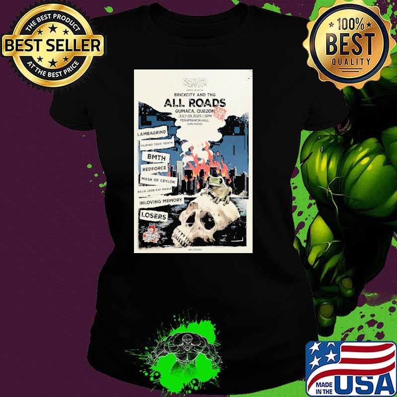 Brickcity All Roads Tour 2023 Gumaca Quezon Poster Shirt