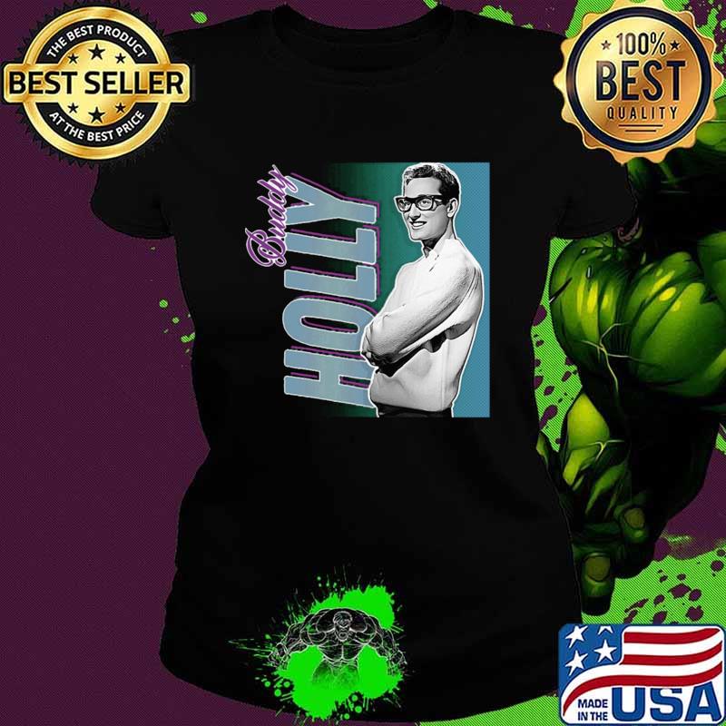 Buddy Holly Amerian Singer And Songwriter Guitar 1936 T-Shirt