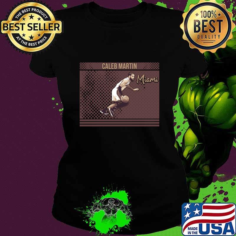 Caleb Martin an american basketball player on miami T-Shirt