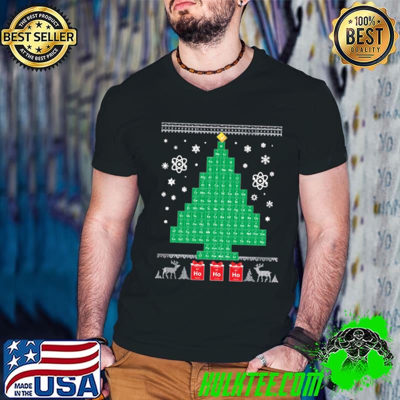 Chemistree Science Christmas T-Shirt