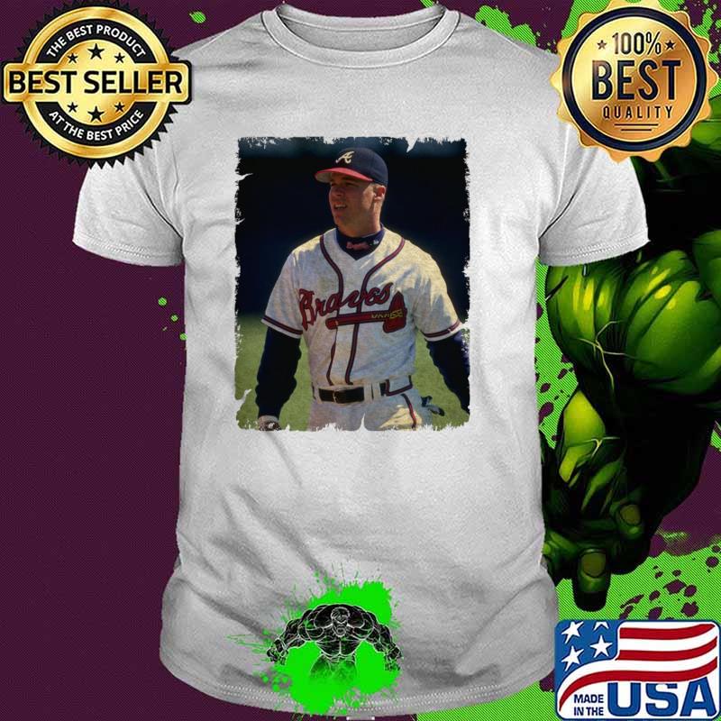 Chipper Jones An American Baseball MLB 45 - 41 1999 T-Shirt