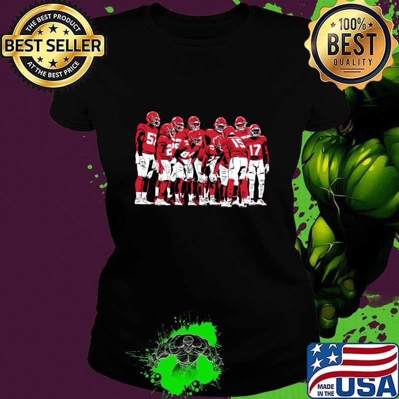 Chris Jones The Choir Huddle Football Team Kansas City Chiefs T-Shirt