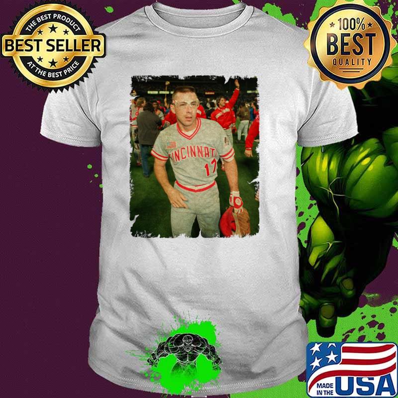 Chris Sabo in Cincinnati Reds Baseman MLB 1962 T-Shirt