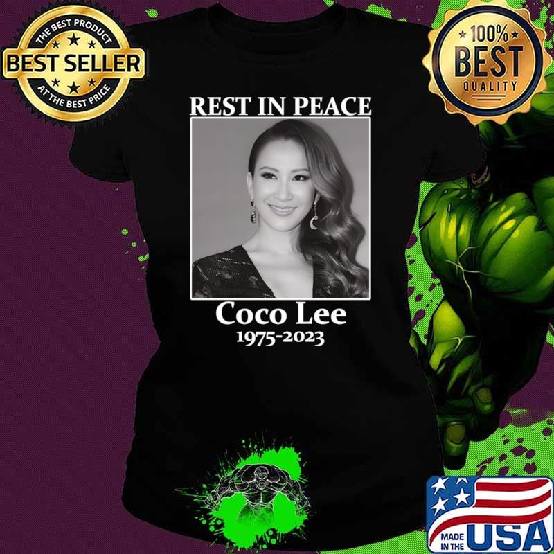 Coco Lee 1975 2023 Hong Kong Singer RIP Rest in Peace T-Shirt