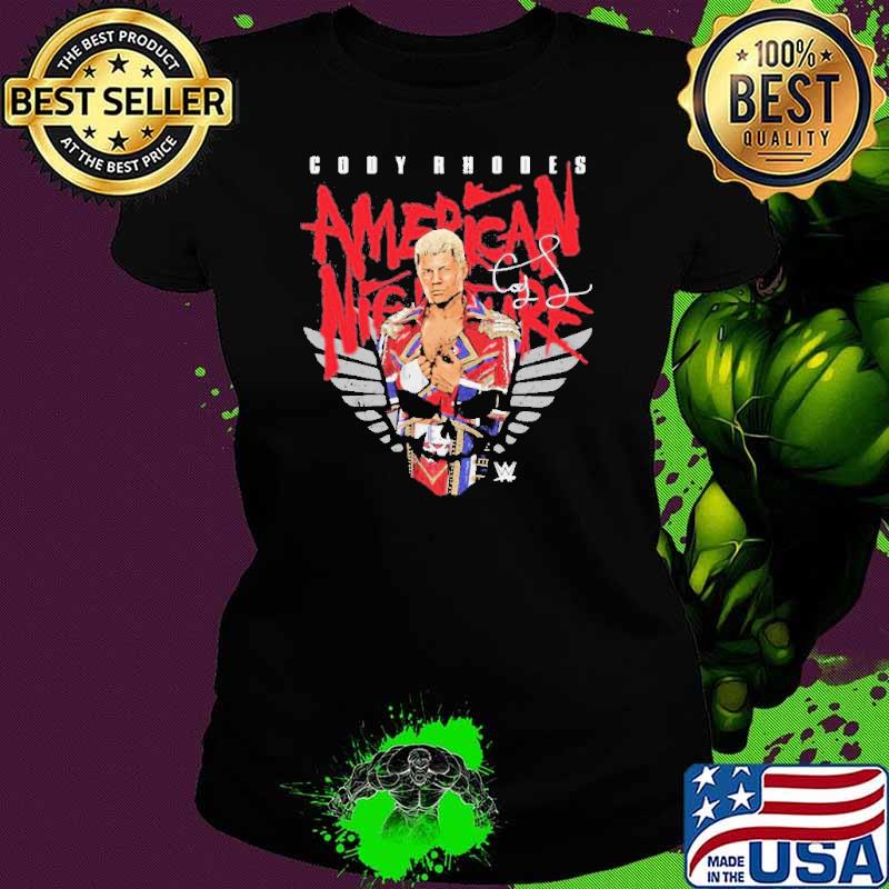 Cody Rhodes Skull American Nightmare signature shirt